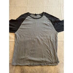 Vintage 90s Gap Blue Long Sleeve Men's XL 100 Cotton All Blue